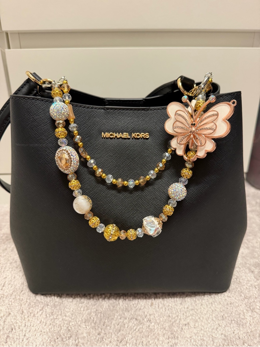 Butterfly purse chain